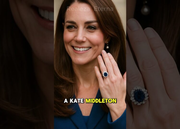 El secreto detrás del anillo real de Kate Middleton #royals #realeza #diana #royalfamily #celebrity