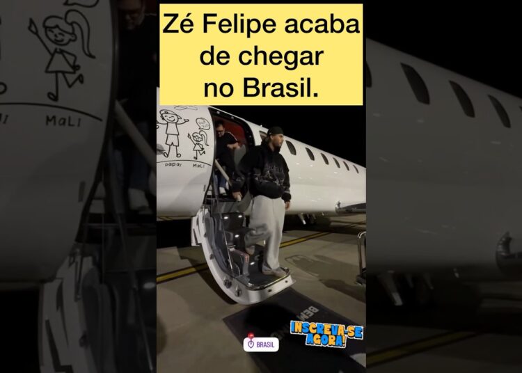 Zé Felipe chegou no Brasil!🇧🇷