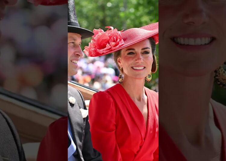 William surge abatido no Royal Ascot sem Kate! #shortsfeed  #shortsyoutube