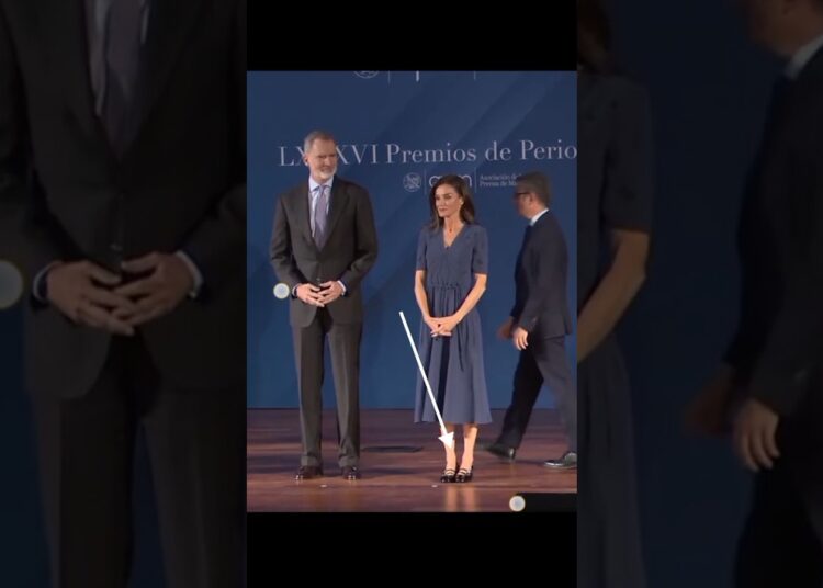 🌀😇Queen Letizia’s Sandals Go Viral!❤️ king Felipe and queen Letizia#sandals#fashion#beauty#queen