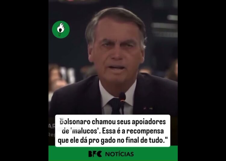 Bolsonaro chama seus apoiadores de Malucos !!! #fofocas #noticias #ultimasnoticia