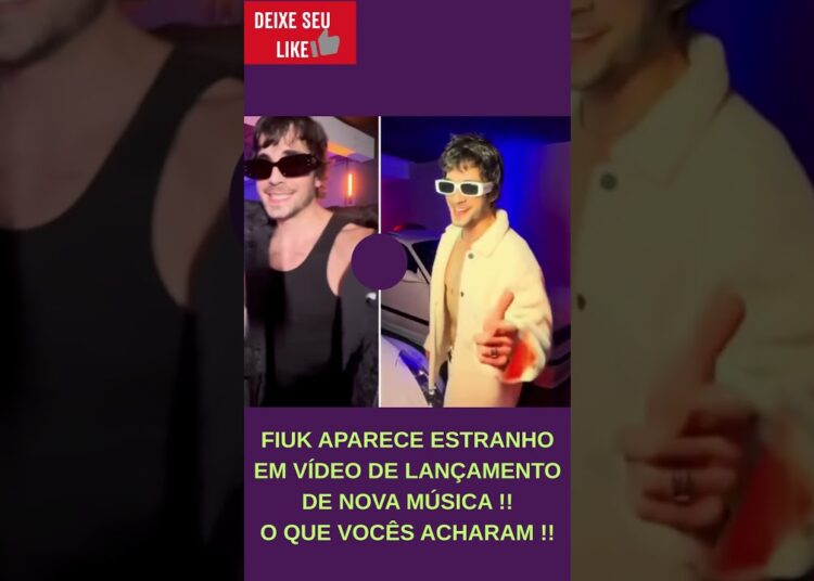 ESTRANHO !! FIUK APARECE EM VÍDEO PARA LANÇAR MÚSICA E INTERNAUTAS FICAM INTRIGADOS !! #shorts #mpb
