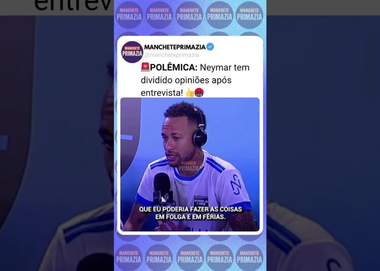 NEYMAR FEZ PRONUNCIAMENTO QUE DEU O QUE FALAR EM JOGO BENEFICIENTE! 😱 #futebol #neymar #famosos
