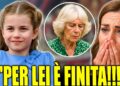 Charlotte choca a realeza após bronca de Camilla em Kate durante a coroação