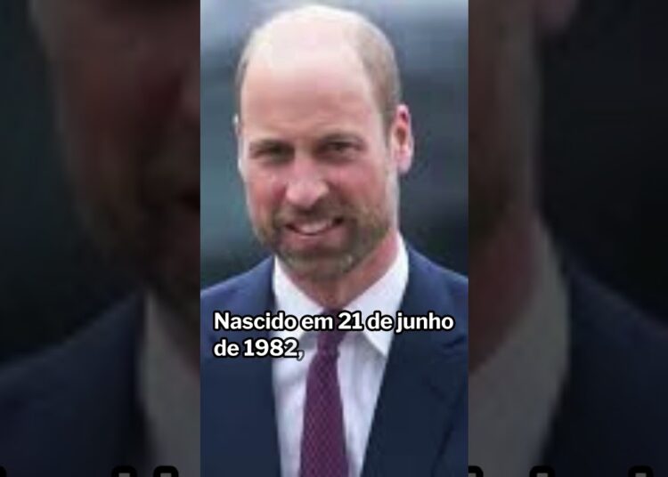 Príncipe William faz aniversário! Curiosidades da vida do futuro rei 🎂👑 #rei #shorts #fama #tv