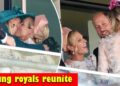 Hugs and kisses! Young royals overjoyed as they reunite at Royal Ascot 2025