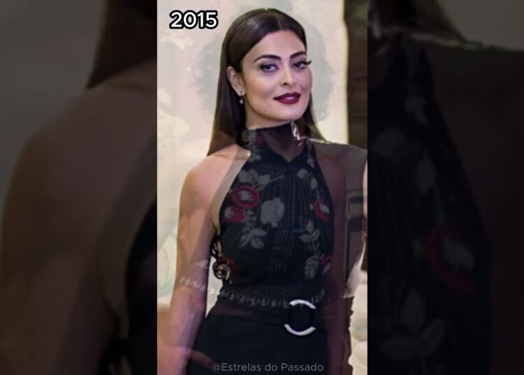 Antes e Depois de Juliana Paes