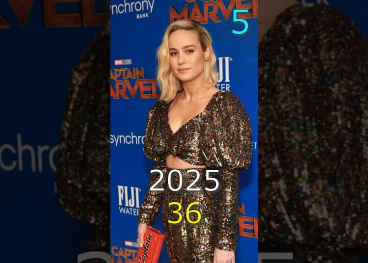 Captain Marvel Stars — Then vs Now ✨ (2019–2025)