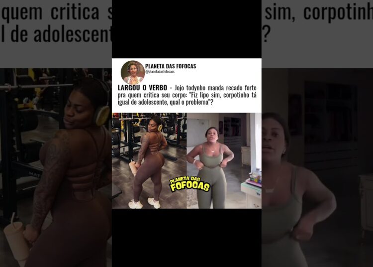 Jojo todynho solta o verbo #fofocas #fofocasdosfamosos #jojotodynho