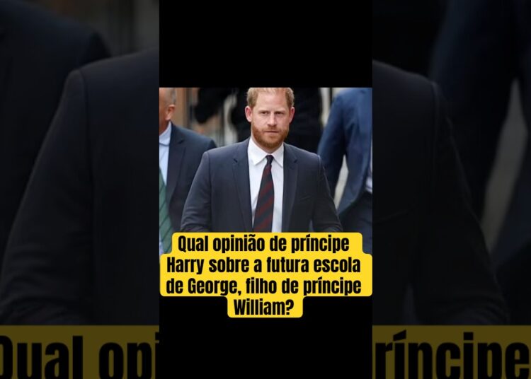 Qual opinião de #principeharry sobre a futura escola de George, filho de #principewilliam? #realeza