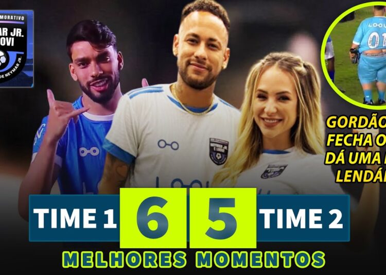 NEYMAR, LUVA DE PEDREIRO, GORDÃO DA XJ, TARDELLI E CONVIDADOS FAZEM JOGO HISTÓRICO NA VILA BELMIRO!