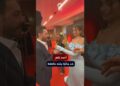 أحمد زاهر يتعرض لموقف محرج مع بنته ملك في حفل مجلة نيش