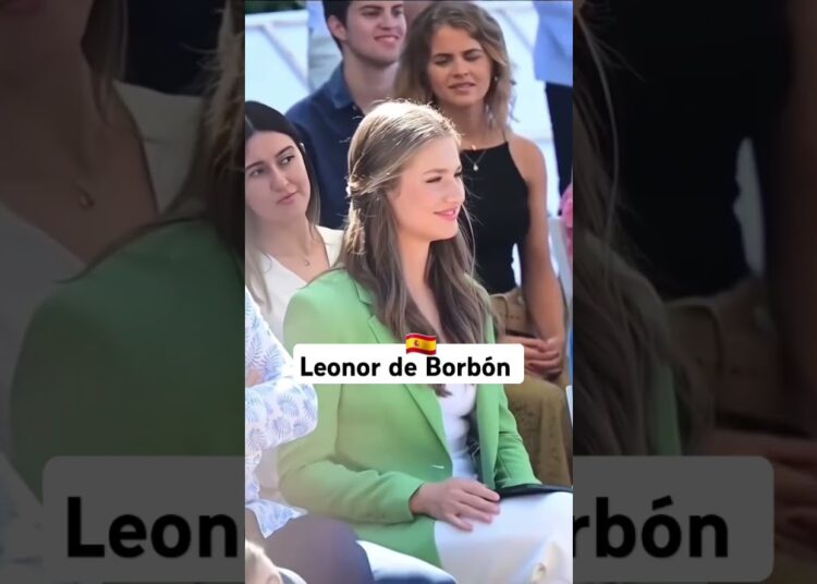 🇪🇸LEONOR🇪🇸 #princess #music #musica #realeza #españa #mundo #history #viral #momentos #hoy #short