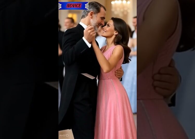Queen Letizia and King Felipe dance #love #letizia #royals