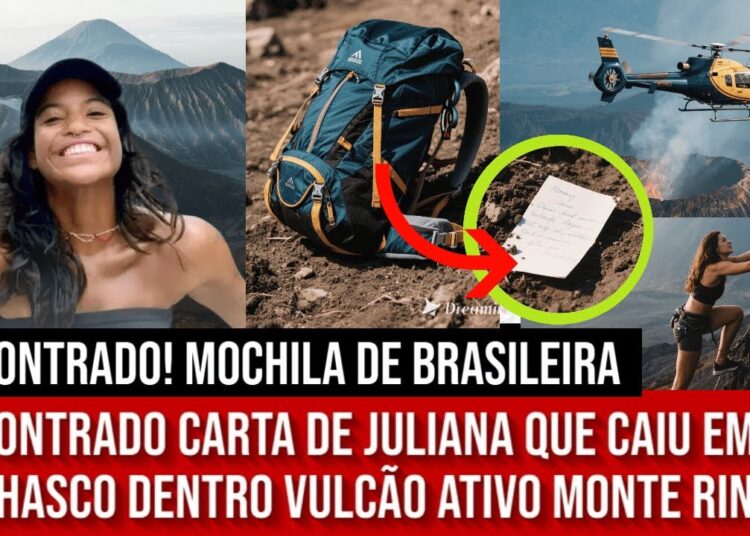 O QUE DIZIA O BILHETE? Equipes de resgate localizam brasileira que caiu em trilha de vulcão