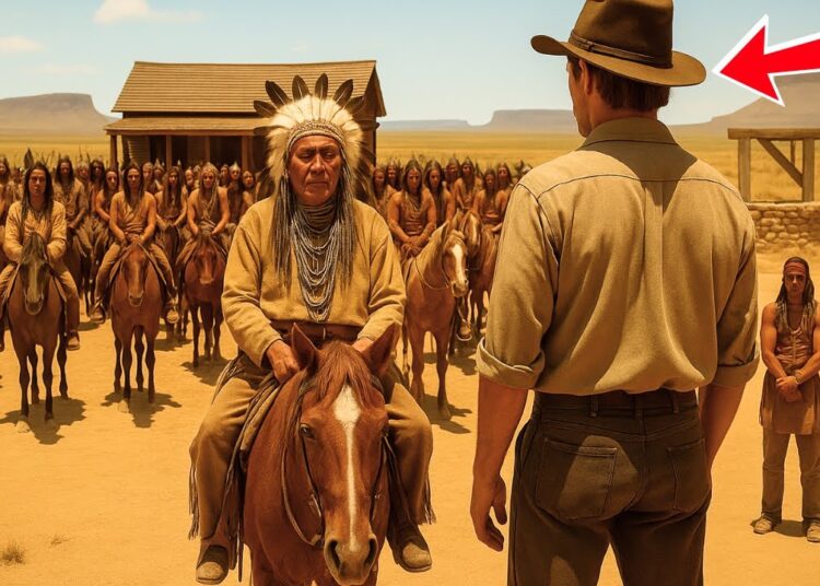 FAZENDEIRO POBRE DÁ ÁGUA A APACHE FERIDO – NO DIA SEGUINTE, TRIBOS INTEIRAS CHEGAM A CAVALO