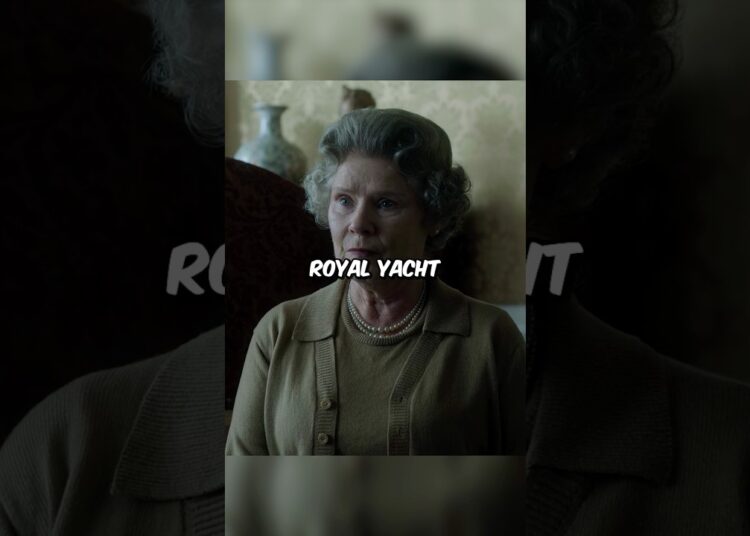 Queen begs prime minister to renovate the royal yacht #thecrown #history #shorts