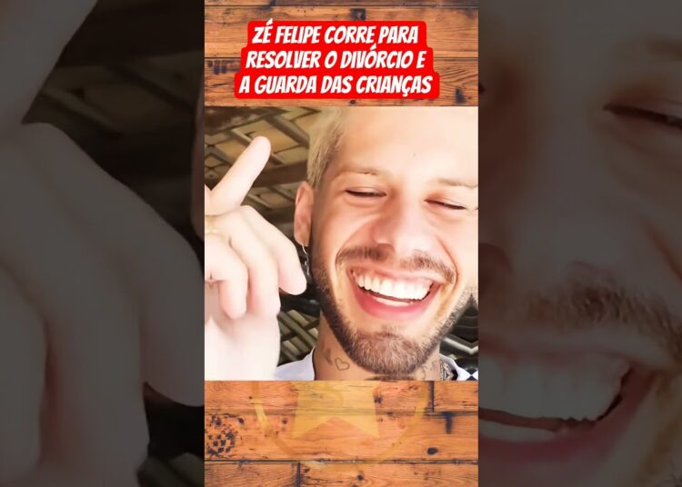 Zé Felipe quer resolver divórcio e guarda dos filhos #famosos #fofocas