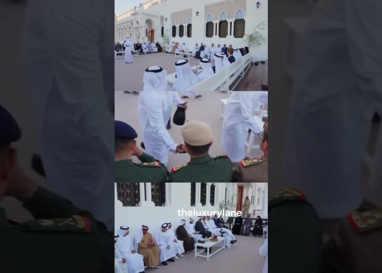 Where royalty meets simplicity – Prince Hamdan stands tall. #youtube #youtubeshorts #dubai