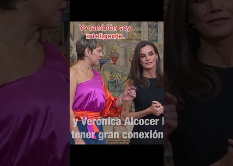 😭She’s trying to act even smarter than me😔#queenletizia#smart#intelligence#woman