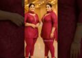 Double Royal Glam! Two Dubai Princesses Stun in Maroon Elegance #dubaiprinces #shorts #trending