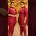Double Royal Glam! Two Dubai Princesses Stun in Maroon Elegance #dubaiprinces #shorts #trending