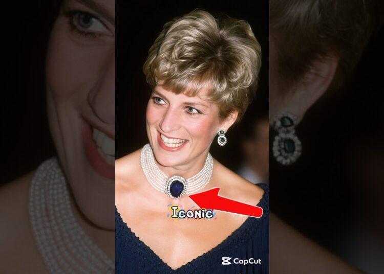 “Princess Diana’s Timeless Chokers That Defined Royal Elegance” #shorts #princessdiana #royalfamily