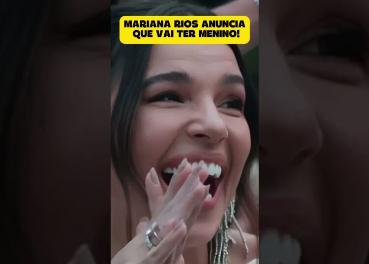 MARIANA RIOS ANUNCIA QUE VAI TER MENINO!  #celebridades