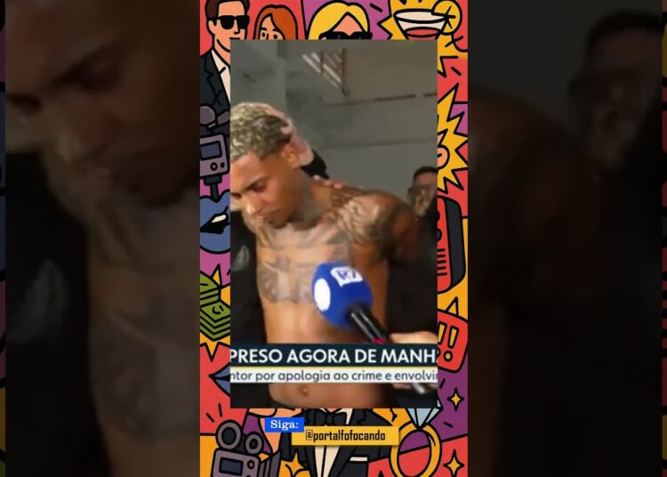 MC Poze do Rodo é preso por apologia ao crime #fofocas #babado #famosos #mcpose #shorts #funk