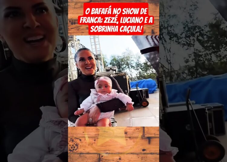 Luciano conheceu a sobrinha de cinco meses #famosos #fofocas #celebridades
