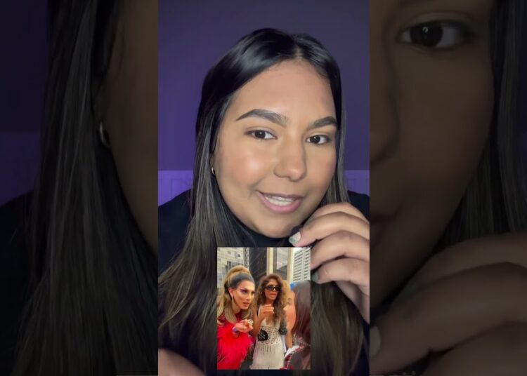 Franciny Ehlke é criticada após distribuir gloss no camarote da parada Lgbt#fofoca #viral #polemica