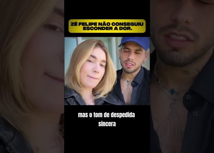 Zé Felipe fala… mas o silêncio diz tudo 💔  #celebridades #famosos