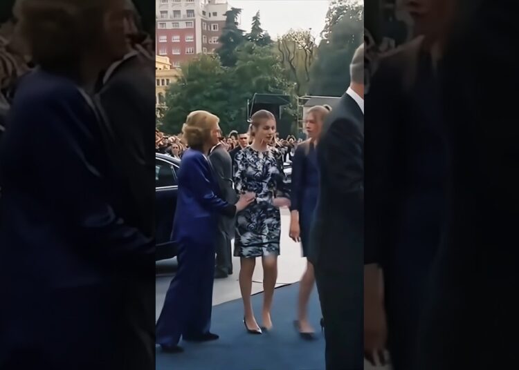 Leonor ignore queen Sofia #princess #king #history #shorts