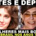 ✨ As Mulheres Mais Bonitas do Brasil nos Anos 70 | ANTES E DEPOIS ✨