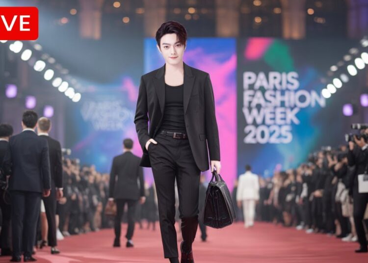 🔴 Xu Kai Stunning at Paris Fashion Week 2025! Visuals & Style Are Breathtaking!