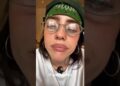 Billie Eilish Parou de Usar Roupas #artista #musica #brasil #youtubeshorts #curiosidades