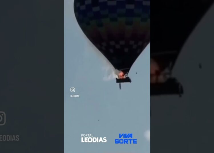 Pessoas pulam do balão 😥😢#zoomnafofoca #fofocas #noticias #ultimasnoticia