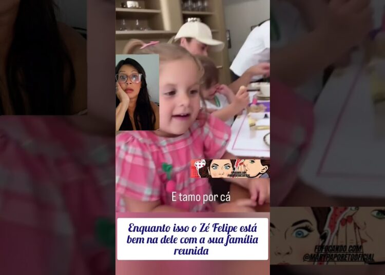 enquanto Virgínia está sumindo da Internet o Zé  Felipe está aqui de boa com sua familia #fofoca