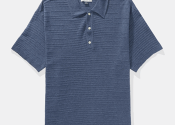 Camisa do tipo polo para papai