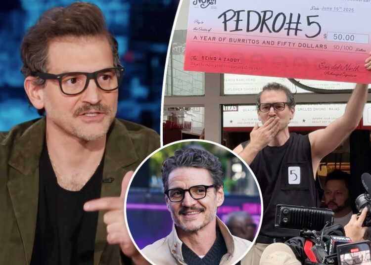 A esposa de Pedro Pascal, a esposa, exige ator de verdade após o concurso