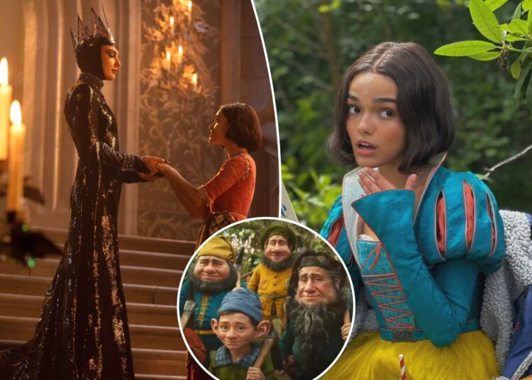 Branca de neve se torna o filme de ação ao vivo com pior formação da Disney na década