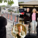 'Breaking Bad' dono da casa sprays fãs com mangueira de água