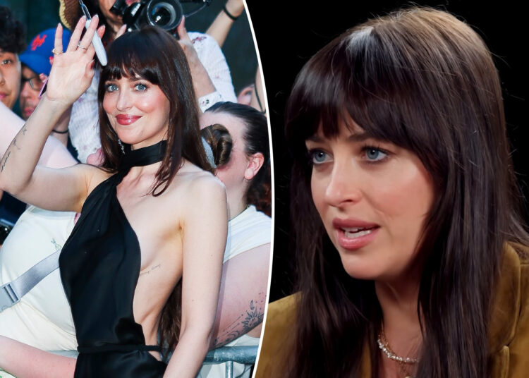 Dakota Johnson chama Hollywood de 'uma bagunça' em 'Hot Ones'