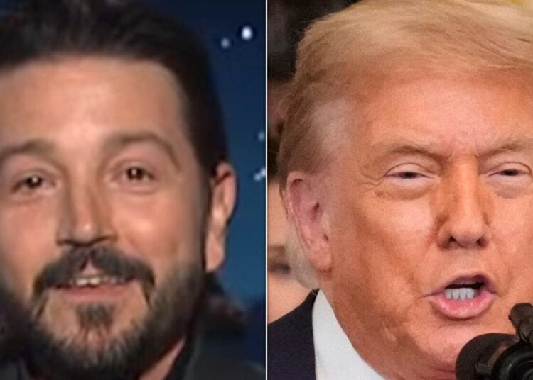 Diego Luna atinge Trump com um lembrete franco de 1 enorme fracasso