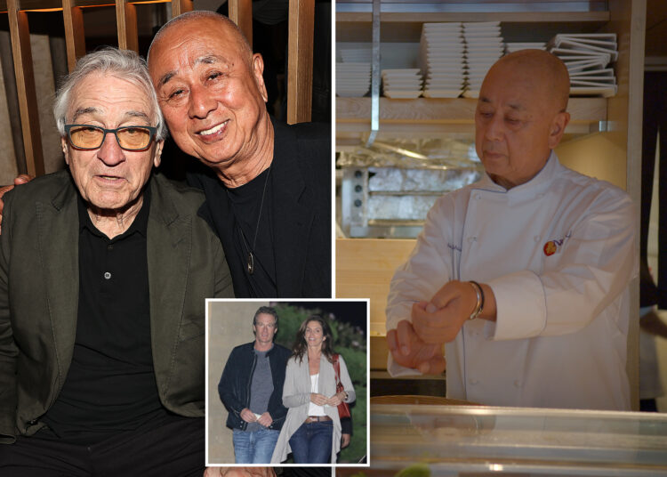 Esta é a única celebridade que tem um prato com o nome dela em Nobu