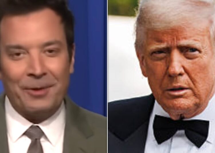 Fallon tem um palpite brutal sobre quem se juntaria ao elenco de 'Les Mis', esquivando -se de Trump