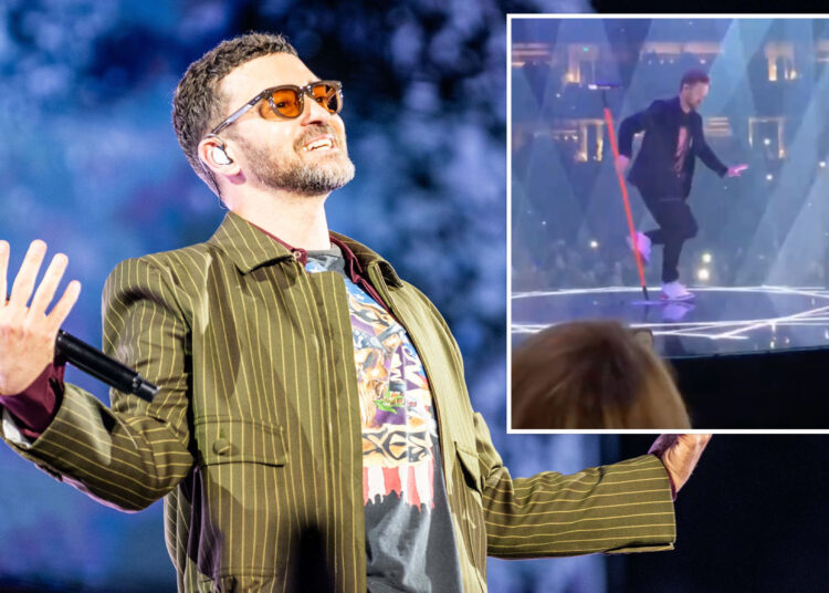 Justin Timberlake pediu 'se aposentar' depois de 'movimentos de dança de Cringe' se tornam virais