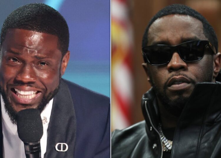 Kevin Hart brinca com Diddy sem sequer dizer seu nome