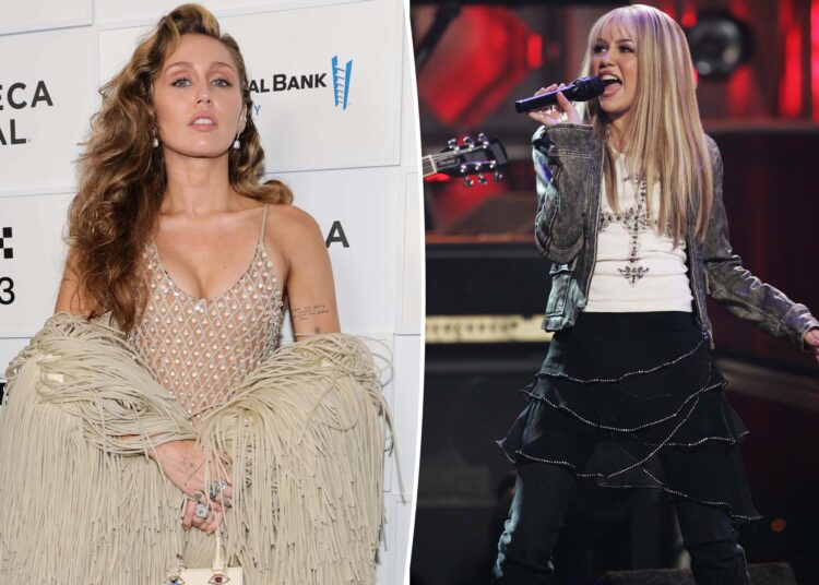 Miley Cyrus afirma que a Disney a proibiu de cantar músicas de 'Hannah Montana'