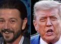 O anfitrião convidado de 'Kimmel' Diego Luna vira a bomba F de Trump contra ele